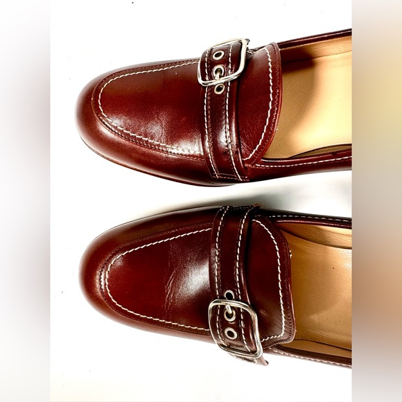 Coach Loafers Katrina Leather Pump Heels Made in Italy - Picture 3 of 11